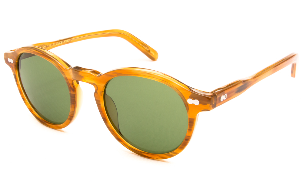  MOSCOT ΓΥΑΛΙΑ ΗΛΙΟΥ MOSCOT MILTZEN BLONDE 4622 MILTZEN Καφέ 2025