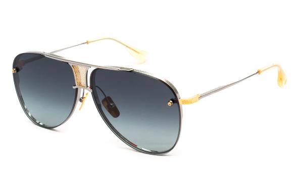 SUNGLASSES DITA DECADE-TWO DRX-2082-A-SLV-GLD-62 62