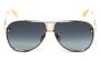 SUNGLASSES DITA DECADE-TWO DRX-2082-A-SLV-GLD-62 62