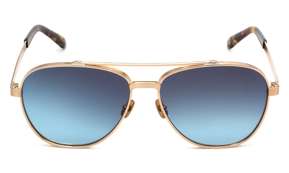 SUNGLASSES MOSCOT SHAV GOLD DENIM 5915 2