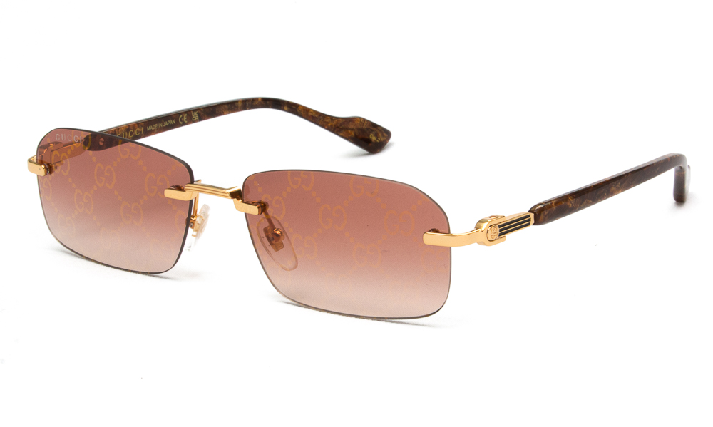 GUCCI ΓΥΑΛΙΑ ΗΛΙΟΥ GUCCI 1221S 004 5616 1221S Χρυσό