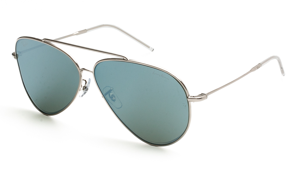  RAY BAN ΓΥΑΛΙΑ ΗΛΙΟΥ RAY BAN AVIATOR REVERSE 0101S 003/30 6211 0101S Ασημί 2025