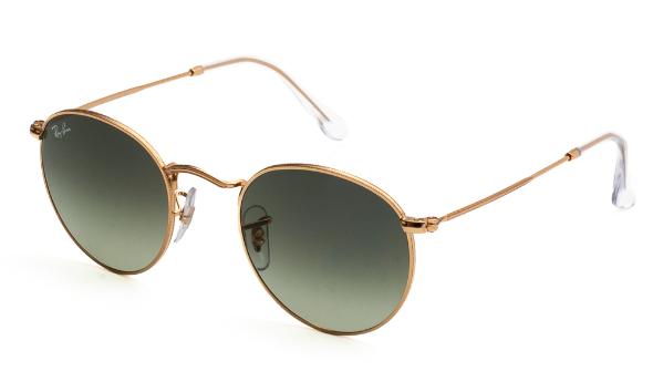 ΓΥΑΛΙΑ ΗΛΙΟΥ RAY BAN ROUND METAL 3447 001/BH 4721