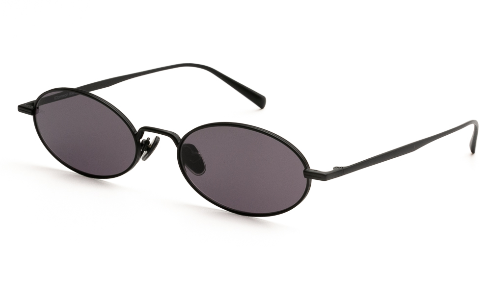 SUNGLASSES COMMON SENSE 020 BLK GREY 5218 1