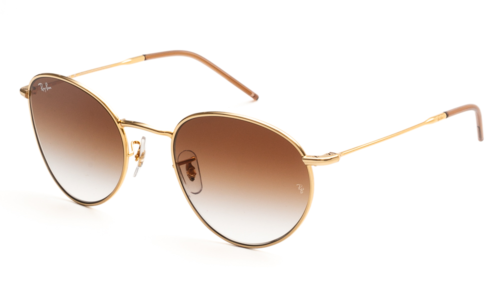  RAY BAN ΓΥΑΛΙΑ ΗΛΙΟΥ RAY BAN ROUND REVERSE 0103S 001/CB 5321 0103S Χρυσό 2025