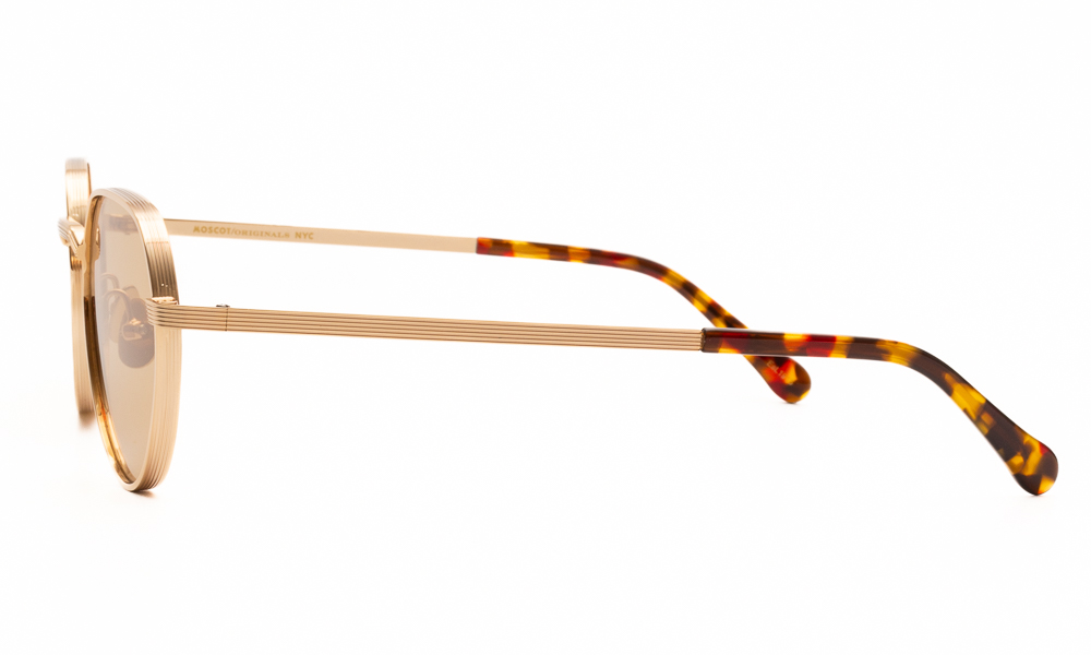 SUNGLASSES MOSCOT SMENDRIK GOLD AMBER 5121 3