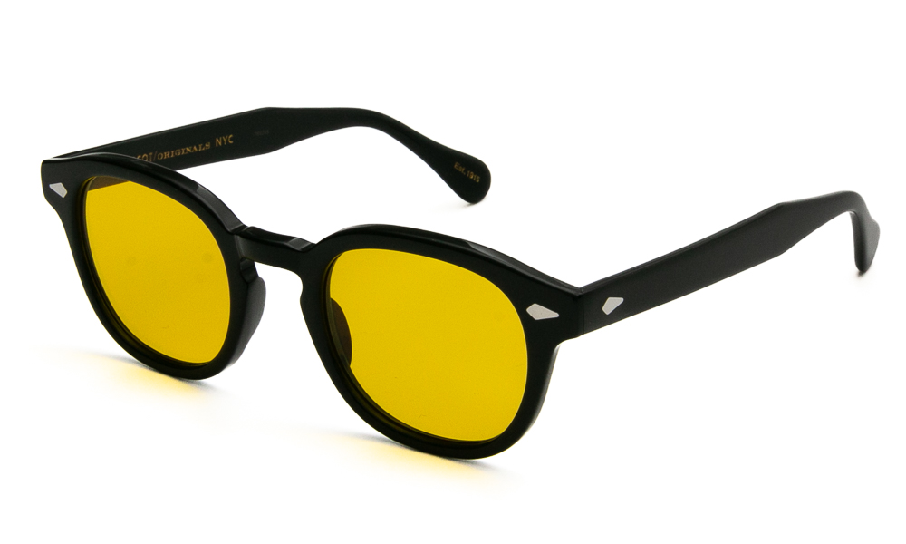 ΓΥΑΛΙΑ ΗΛΙΟΥ MOSCOT LEMTOSH BASE 2 BLACK YELLOW 4924 1