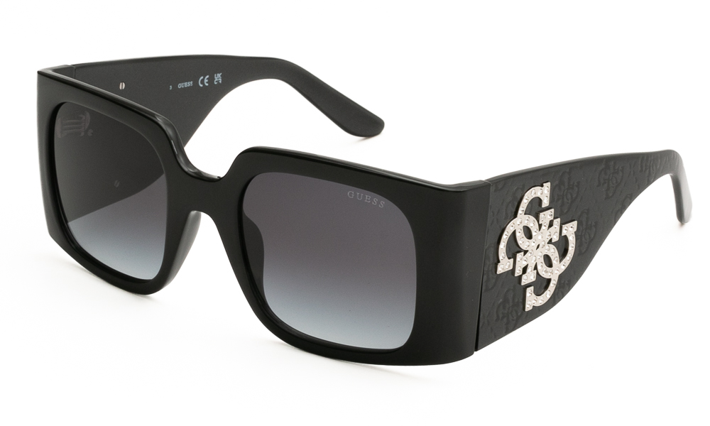 GUESS ΓΥΑΛΙΑ ΗΛΙΟΥ GUESS 0201-H/S 01B 5323 0201-H/S Μαύ