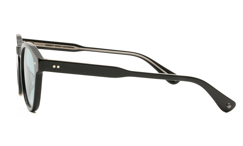 SUNGLASSES GARRETT LEIGHT EVAN BK/SFPBLU 4624 3