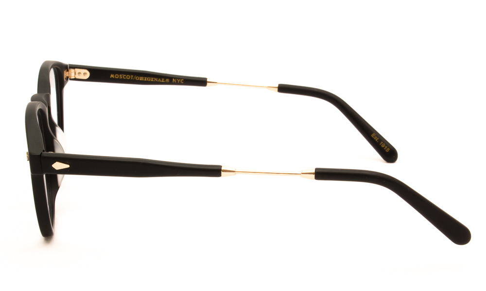 FRAMES MOSCOT GENUG MATTE BLACK/GOLD 4722 3