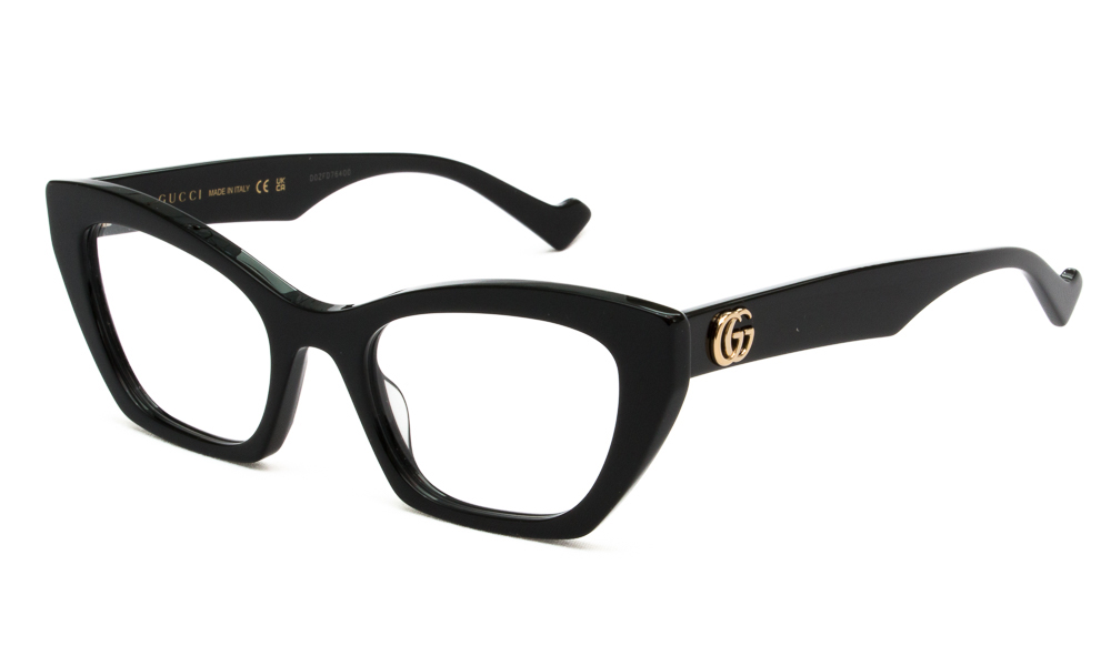 GUCCI ΣΚΕΛΕΤΟΣ ΟΡΑΣΕΩΣ GUCCI 1334O 001 5220 1334O Μαύρο