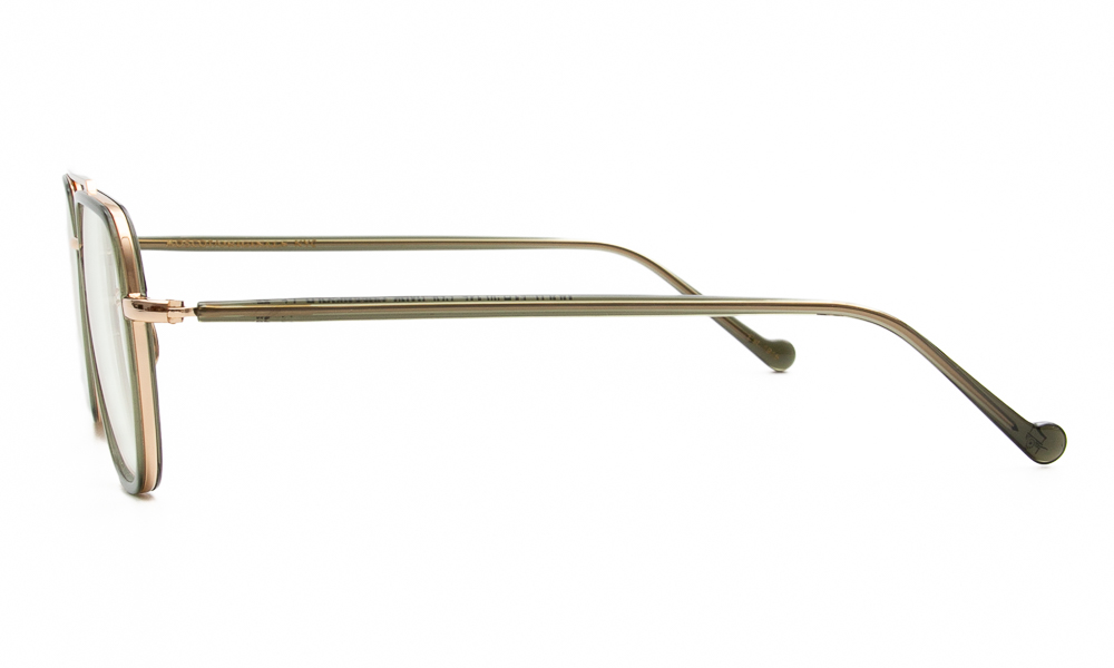 ΣΚΕΛΕΤΟΣ ΟΡΑΣΕΩΣ MOSCOT MIZER DARK GREEN GLD DEM 5120 3