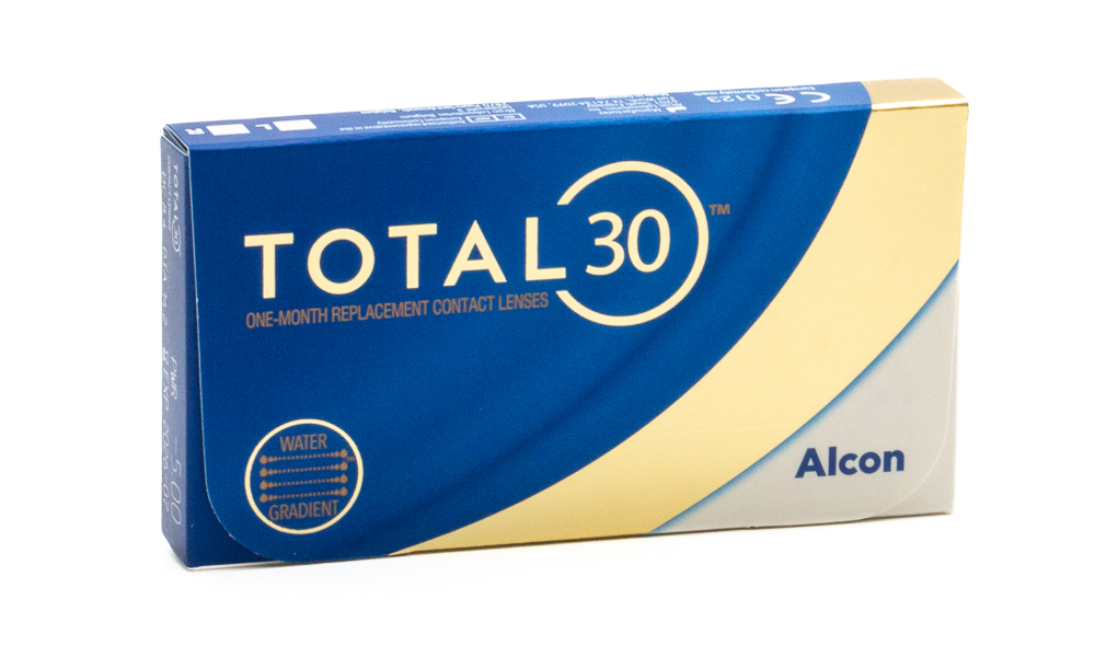 CONTACT LENSES FREQUENTLY REPLACED ALCON TOTAL 30 6 τμχ