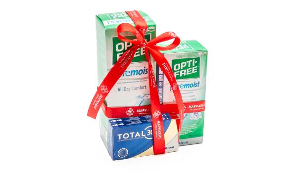 ΦΑΚΟΙ ΕΠΑΦΗΣ ALCON 2 ΚΟΥΤΙΑ TOTAL ΚΑΙ  OPTIFREE  300ml 90ml