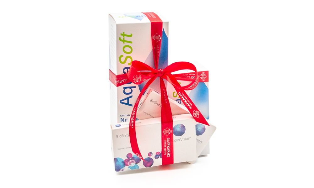 ΦΑΚΟΙ ΕΠΑΦΗΣ COOPER VISION 2 ΚΟΥΤΙΑ BIOFINITY 3 τμχ +1 AQUASOFT 360ml +60ml