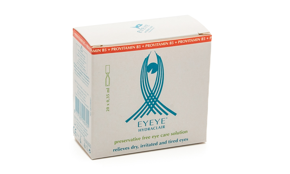 CONTACT LENSES SOLUTION STAND GEMA EYEYE HYDRACLAIR** 20τμχ  0.35ml